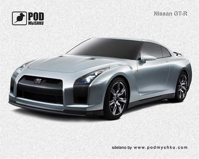 Килимок для миші Nissan GT-R (1 з 1)