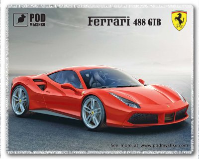 Килимок для миші Ferrari (1 з 1)