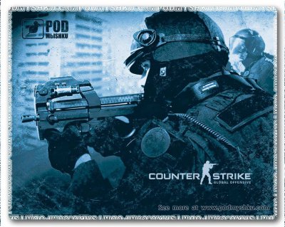 Килимок для миші Counter strike (1 з 1)