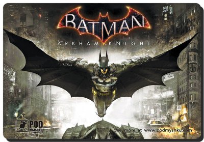 Килимок для миші ігровий, Batman, 220 х 320 мм (1 з 3)