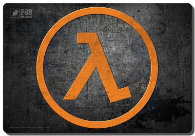 Килимок для миші ігровий, HALF LIFE, 220 х 320 мм (1 з 3)