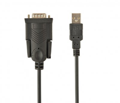 Перехідник USB А-тато/DB9M (serial port), 1.5 м (1 з 5)