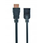 Подовжувач HDMI V.2.0, 4К 60 Гц, позолочені конектори, 4.5 м