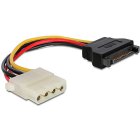 Кабель живлення (Molex) F+SATA кабель живлення, 150 мм