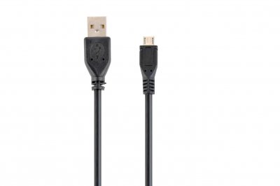 Кабель micro USB 2.0, A-тато/micro B-тато, 0.3 м, преміум (1 з 3)