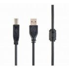 Кабель USB 2.0 A-тато/B-тато, 4.5 м, ферит