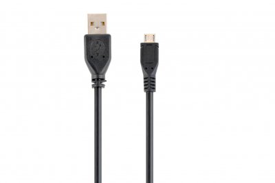 Кабель micro USB2.0, A-тато/micro B-тато, 1.8 м, преміум (1 з 5)