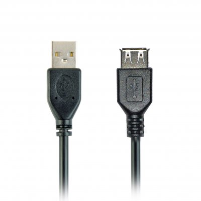 Подовжувач USB 2.0, A-тато/А-мама, 1.8 м, преміум (1 з 2)