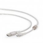 Кабель micro USB 2.0, A-тато/micro B-тато, 1.8 м, преміум