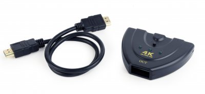 Перемикач HDMI сигналу, на 3 порти HDMI v. 1.4 (1 з 4)