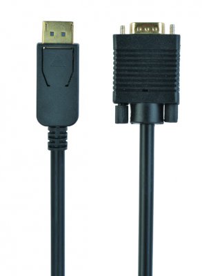 Кабель DisplayPort на VGA, QXGA (2048 x 1536) у 24-бітному кольорі, 5 м (1 з 3)