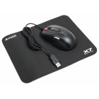 Миша X-710BK, 2000 DPI, USB  + килимок X7-200MP (Bundle)