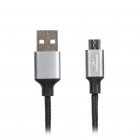 Кабель micro USB 2.0 A-тато/Micro B-тато, преміум, 2.4 А