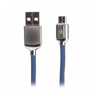 Кабель micro USB 2.0 A-тато/Micro B-тато, преміум, 2.4 А (1 з 3)