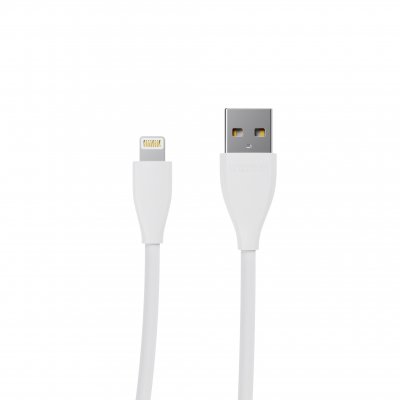 Кабель USB 2.0 А-тато/Lightning, 1.0 м, преміум, 2.4 А (1 з 4)