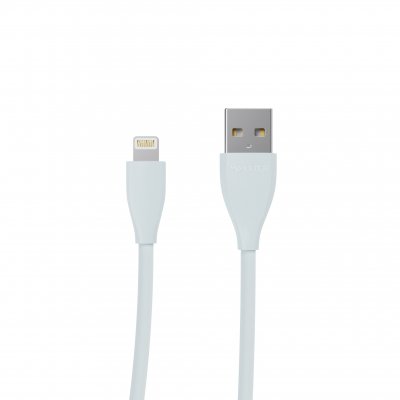 Кабель USB 2.0 А-тато/Lightning, 1.0 м, преміум, 2.4 А (1 з 4)