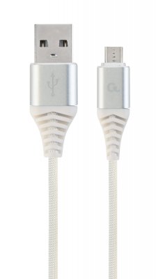 Кабель micro USB 2.0 A-тато/Micro B-тато, преміум, 2.1 А (1 з 2)