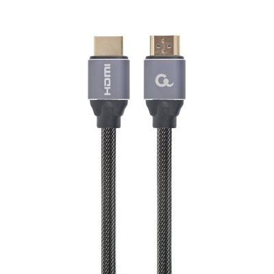 Кабель premium в блістері HDMI V.2.0, 4К 60 Гц, HDR, 18Gbps, YUV 4:4:4, нейлонове обплетення, 10 м (1 з 3)