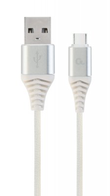 Кабель USB 2.0 A-тато/Type-C тато, преміум, 2.1 А (1 з 2)