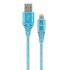 Кабель USB 2.0 А-тато/Lightning, 1 м, преміум, 2.1 А