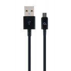 Кабель micro USB 2.0 A-тато/Micro B-тато, преміум, 2.1 А