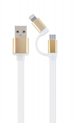 Кабель USB 2.0 AM-тато/Lightning/Micro USB, 1 м (1 з 2)