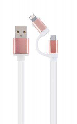 Кабель USB 2.0 AM-тато/Lightning/Micro USB, 1 м (1 з 2)