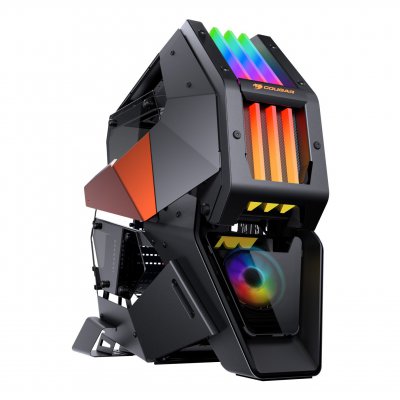 Ігровий корпус, TreLux RGB+1x120 мм RGB Fan, загартоване скло, 2x 3.5