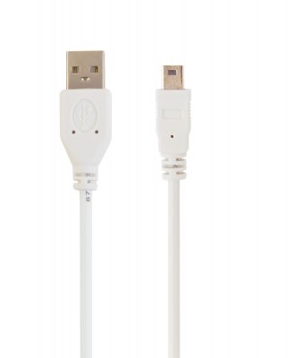 Кабель mini USB 2.0, A-тато/mini USB 5-пін, 0.9 м (1 з 2)