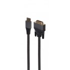 Кабель HDMI на DVI, 18+1pin, 4K 30Hz, 1.8 м