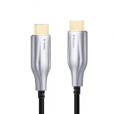 Кабель оптичний (AOC) HDMI V.2.1, 8К 120 Гц, позолочені конектори, 30 м (1 з 5)