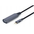 Адаптер-перехідник USB Type-C на VGA, Full HD 60 Гц