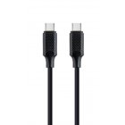 Кабель USB 2.0 Power Delivery (PD) 100 Вт, C-тато/C-тато, 1.5 м, преміум