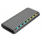 Зовнішня кишеня M.2 (NVMe&NGFF), USB 3.1, чорний