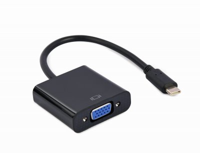 Адаптер-перехідник USB Type-C на VGA / Full HD@60Hz (1 з 2)