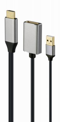 Адаптер-перехідник HDMI на DisplayPort, 4K 60 Гц (1 з 3)