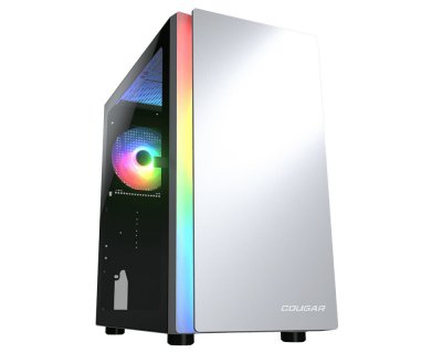 Ігровий корпус, 1*120mm ARGB, вентилятори передвстановлені, Mini ITX / Micro ATX, скляне вікно (1 з 8)