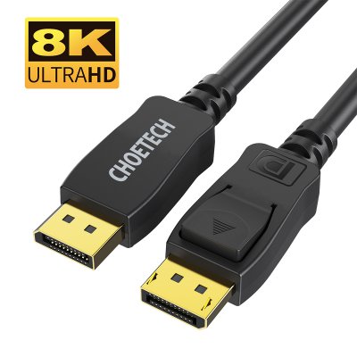 Кабель DisplayPort V1.4, 8K 60Hz, 2 м (1 з 10)