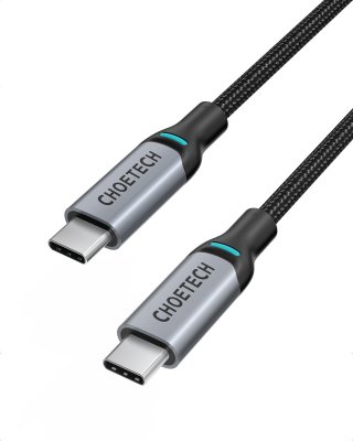 Кабель USB 2.0 C-тато/C-тато, 100 ватт, 1.8 м, преміум (1 з 9)