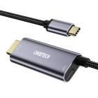 Кабель USB-C на HDMI, 4K 60 Гц, вхід живлення PD, 1.8 м