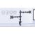 Кронштейн для 2 моніторiв 17-32