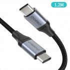 Кабель USB 2.0 C-тато/C-тато, 60 ватт, 1,2 м, преміум