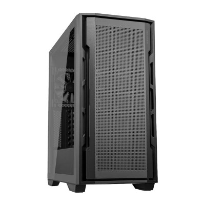 Ігровий корпус, 2*120mm вентилятори передвстановлені, ATX/mATX/mini-ITX, Type C x 1, USB3.0 x 2, Audio x1, скляне вікно (1 з 9)