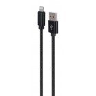 Кабель USB 2.0 А-тато/Lightning, 2 м, 2.1 А