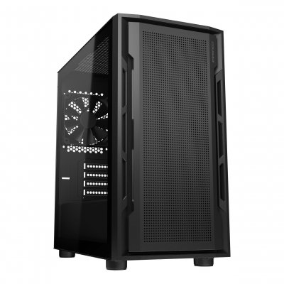 Ігровий корпус, 1*120mm вентилятори передвстановлені, ATX/mATX/mini-ITX, USB3.0 x 2, USB2.0x1, Audio x1, скляне вікно (1 з 8)