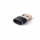 Перехідник USB 2.0, А-тато/C-мама, алюміній