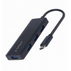 Хаб Type-C UHB-U3P4-02 на 4 порти USB 3.1