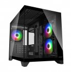 Ігровий корпус, 3*120mm передвстановлені, USB 3.2 Gen 2 Type-C, USB3.0 x2, Audio x 1
