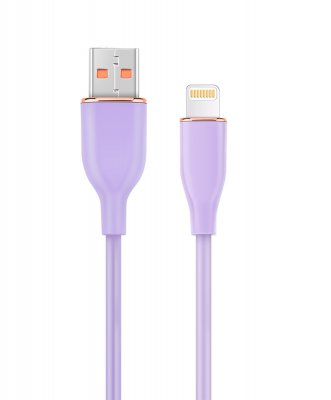 Кабель USB 2.0 А-тато/Lightning, 1,5 м, преміум, 2.1 А (1 з 2)