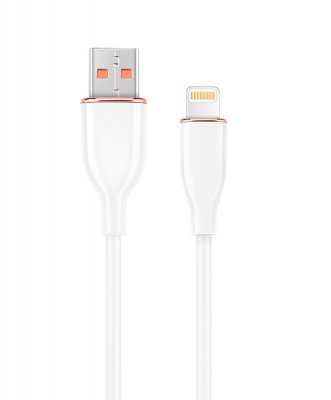 Кабель USB 2.0 А-тато/Lightning, 1,5 м, преміум, 2.1 А (1 з 2)